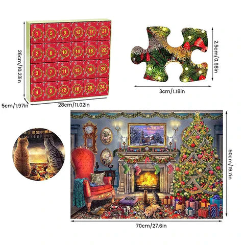 🎅🎄Advent Calendar Christmas Jigsaw Puzzles