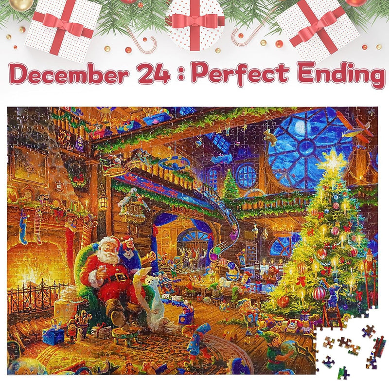 🎅🎄Advent Calendar Christmas Jigsaw Puzzles